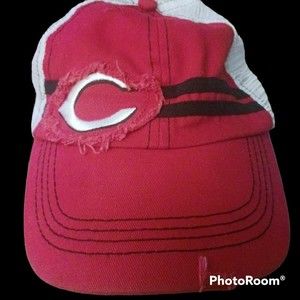 CINCINNATI REDS Baseball MLB Delta Adjustable Adult Cap Hat